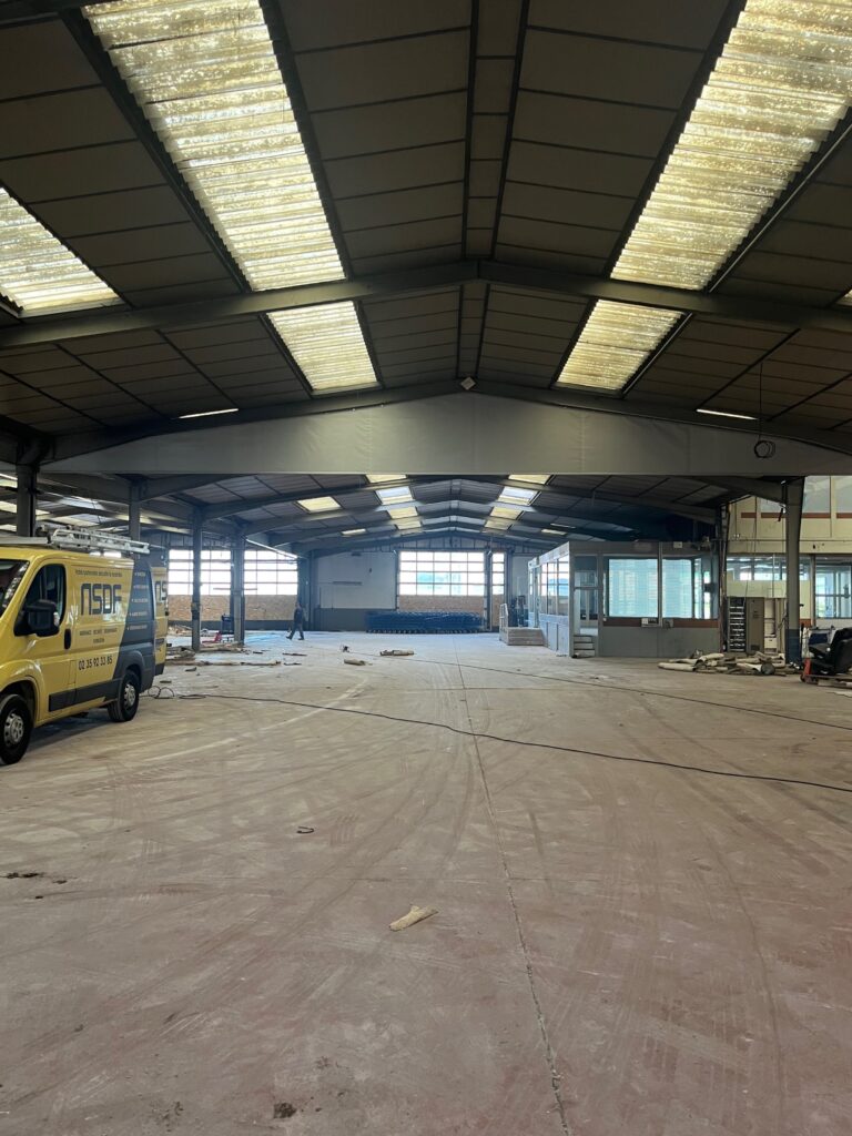 ASDF securite incendie ecran cantonnement hangar