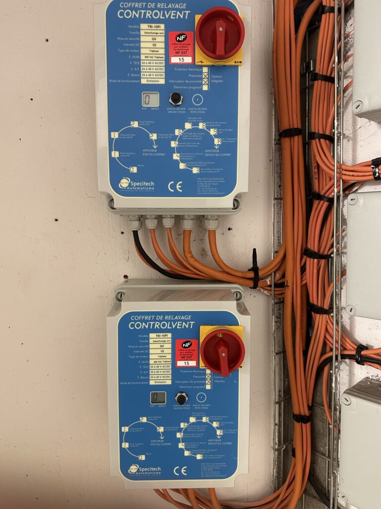 asdf sécurité incendie remplacement coffret relayage